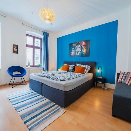 Blue Chili 08 - Magdeburg 2-Zimmer Altbau, Wi-Fi, 5 Pax Exteriör bild