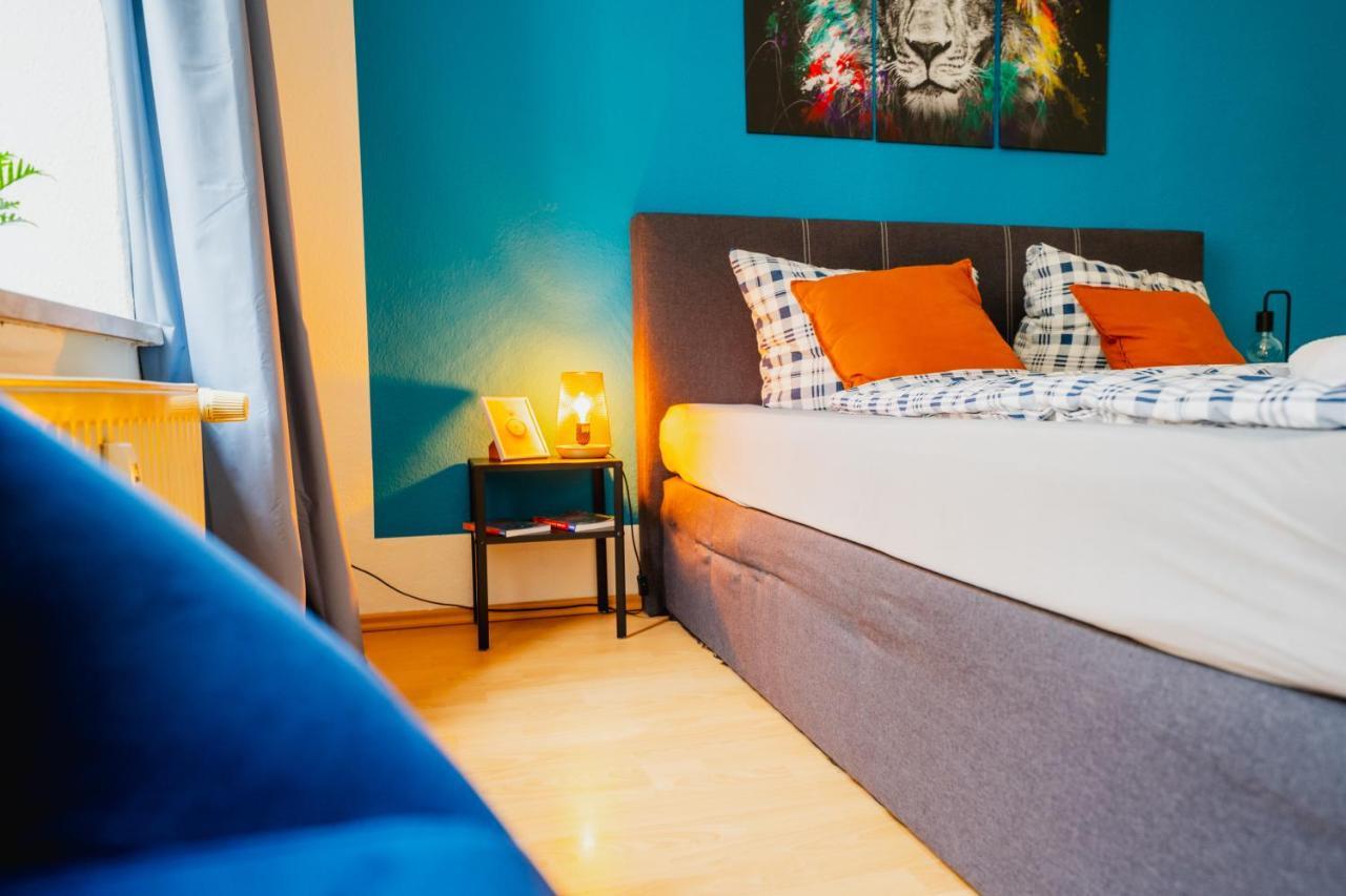 Blue Chili 08 - Magdeburg 2-Zimmer Altbau, Wi-Fi, 5 Pax Exteriör bild